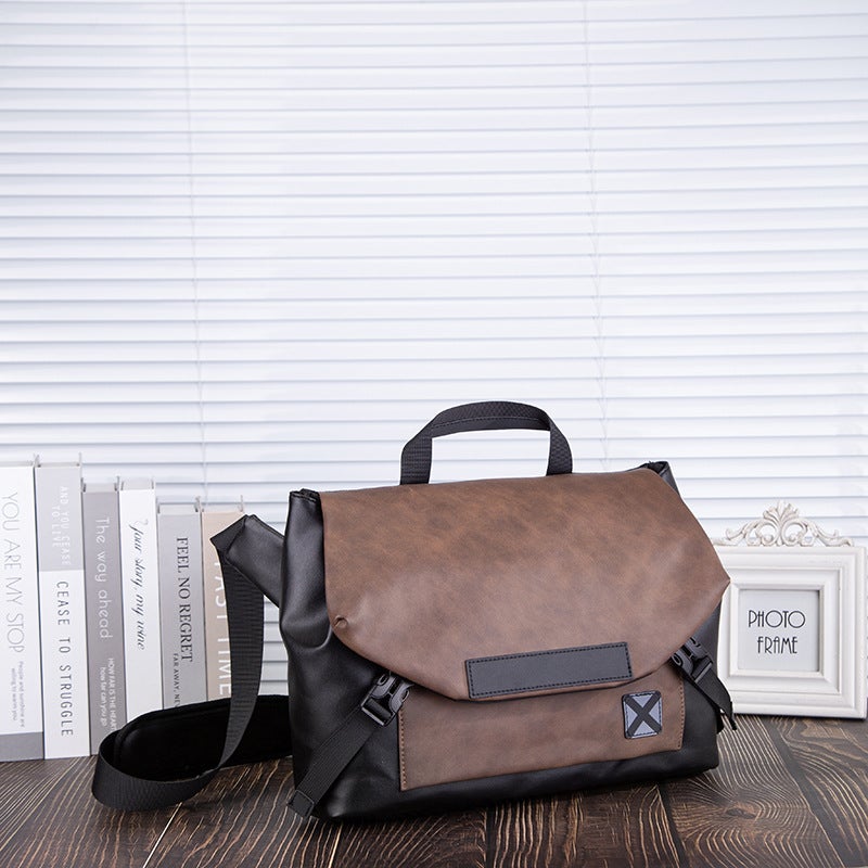 Simple Men'S Shoulder Bag New Casual Lightweight Retro Messenger Bag Messenger Bag Large Capacity Men'S Bag - Image 5