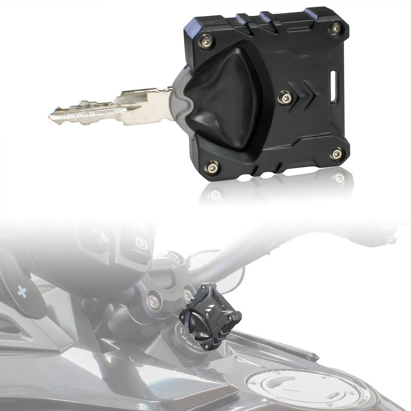 حامل مفاتيح رياضي SAUTVS لحافظة مفتاح إشعال Can Am Spyder مع ثقب لملحقات CanAm Spyder F3 RT RTS ST RSi 1PCS
