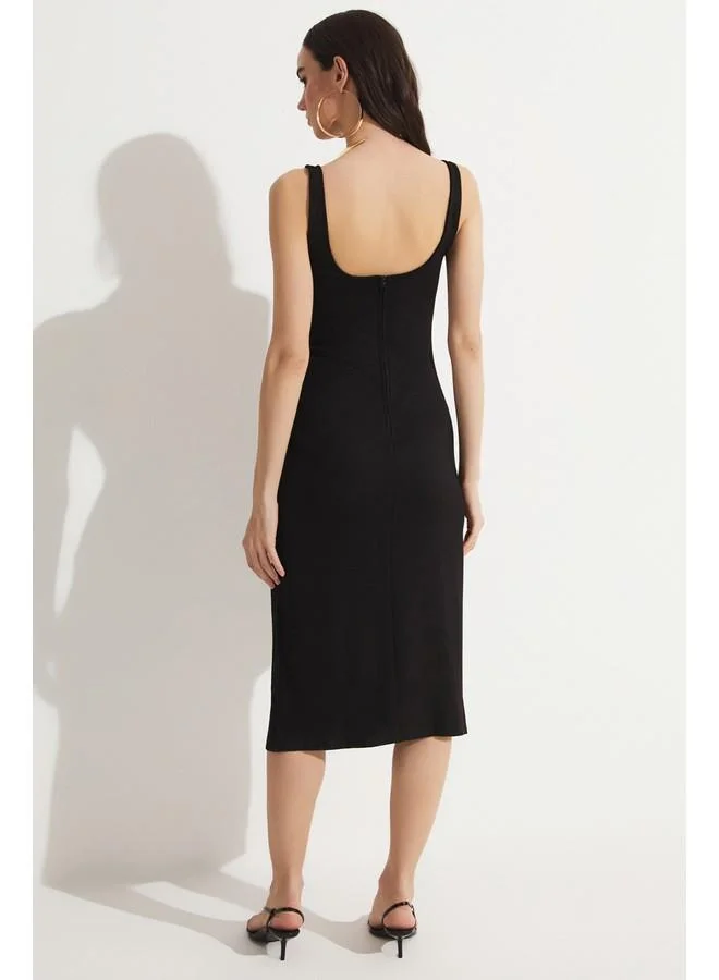 JUNE Sleeveless Knit Dress