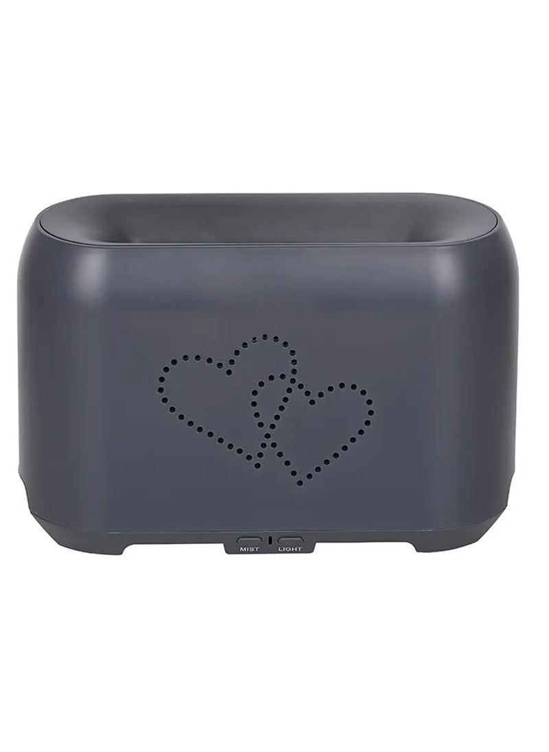 FEND Fend Fragrant Oil Diffuser Large Capacity Simulation Flame Upgrade Mist Air Humidifier Black  - Image 2
