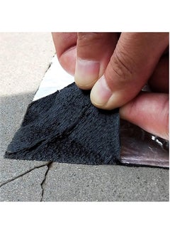 Rubik Waterproof Butyl Tape, 50mm Width x 10m Length, Watertight Self Adhesive Flashing Tape, Self-Adhesive Heat Resistant Aluminium Foil Patch Seal Tape for New Builds or Leak Repairs  - Image 2