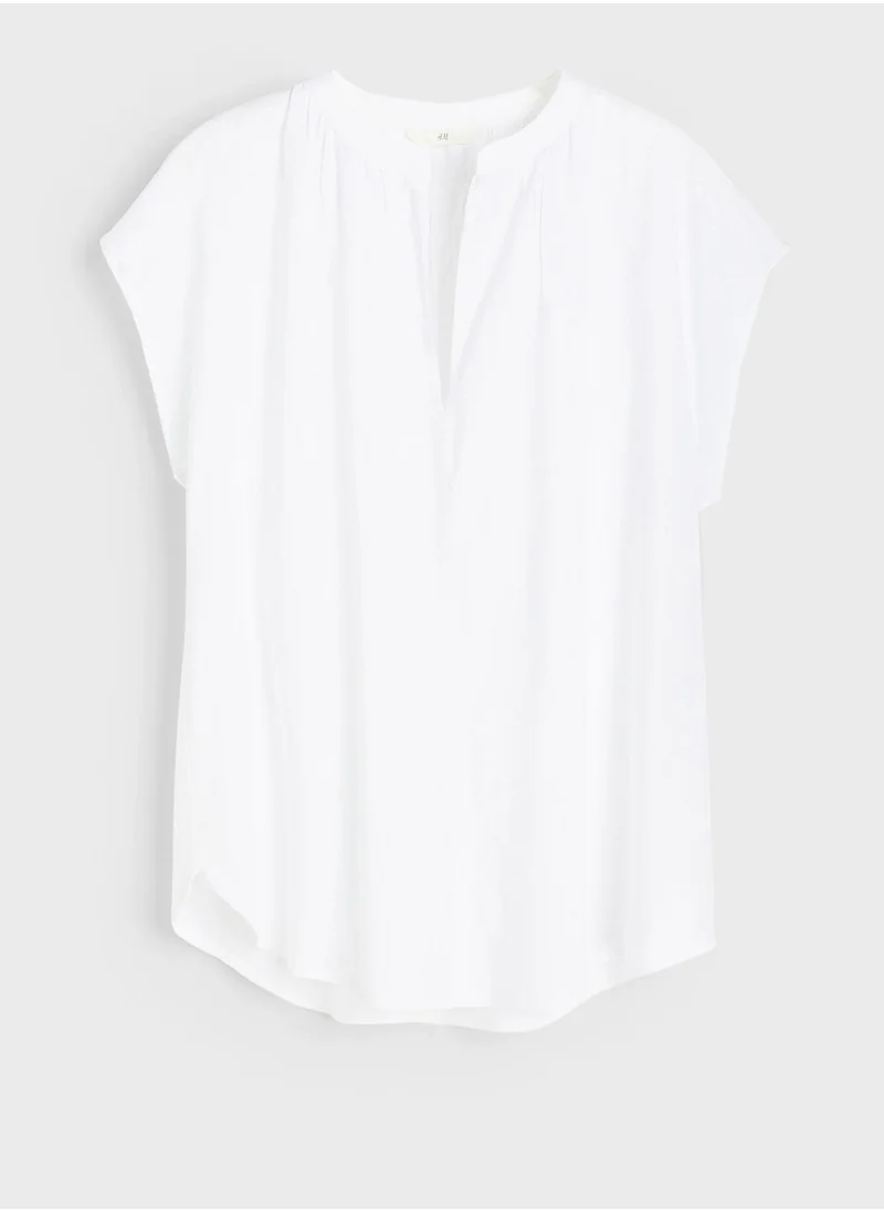 اتش اند ام Cap Sleeve Top