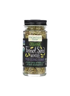 Organic Fennel Seed, Whole, 1.27 oz (36 g)
