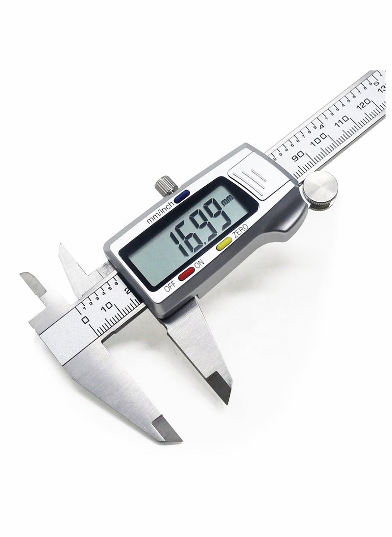 Generic - Vernier Caliper Measuring Tool Stainless Steel Portable Digital Caliper with LCD Electronic Display for Daily and Professional Use - Image 1