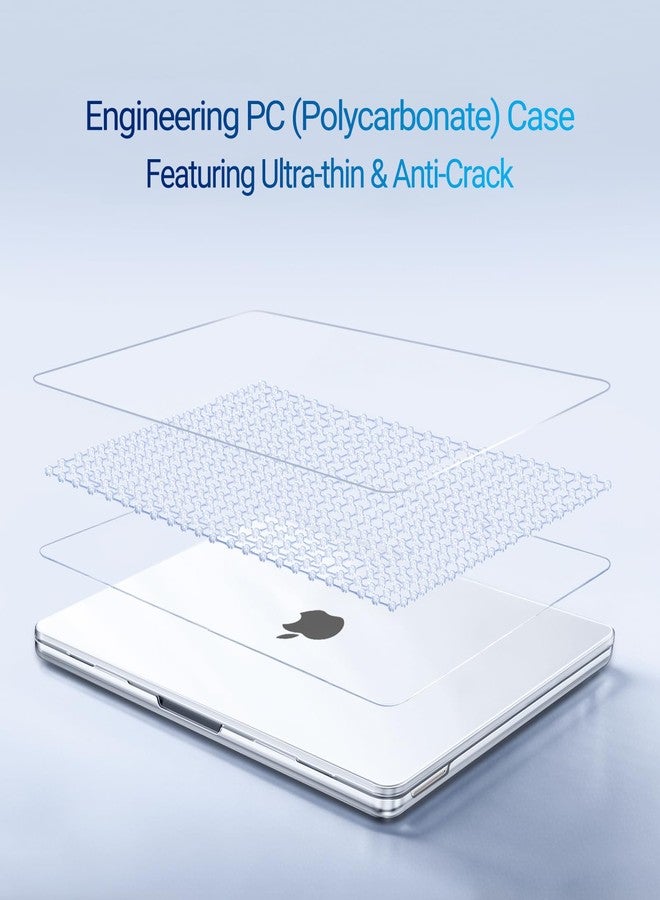 موسيسو جراب MOSISO متوافق مع جهاز MacBook Neo مقاس 13 بوصة، شفاف تمامًا - Image 4
