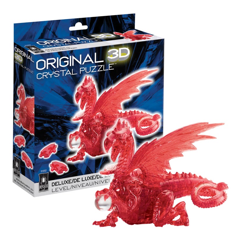 BePuzzled Dragon Deluxe Original 3D Crystal Puzzle Ages 12 and Up - Image 2