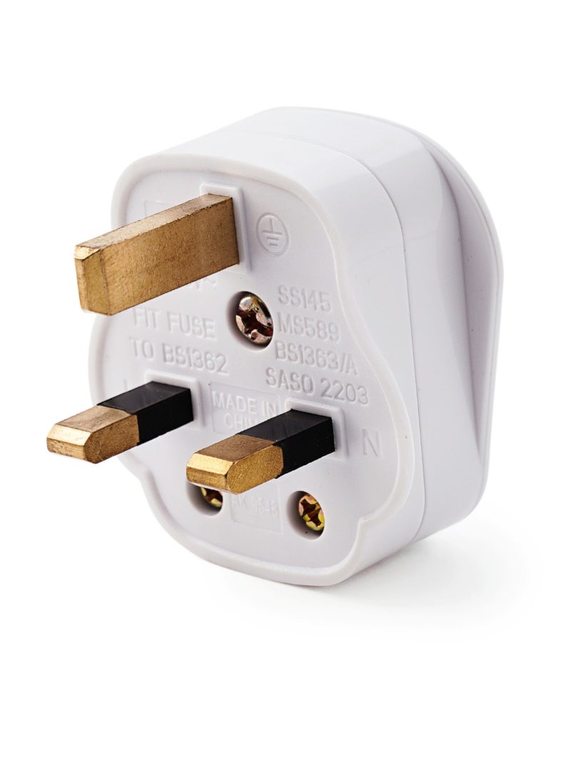 AK KEMCO Kemco 13A High Quality UK Style Top Plug Durable and Safe Power Solution for Home and Office  - Image 2