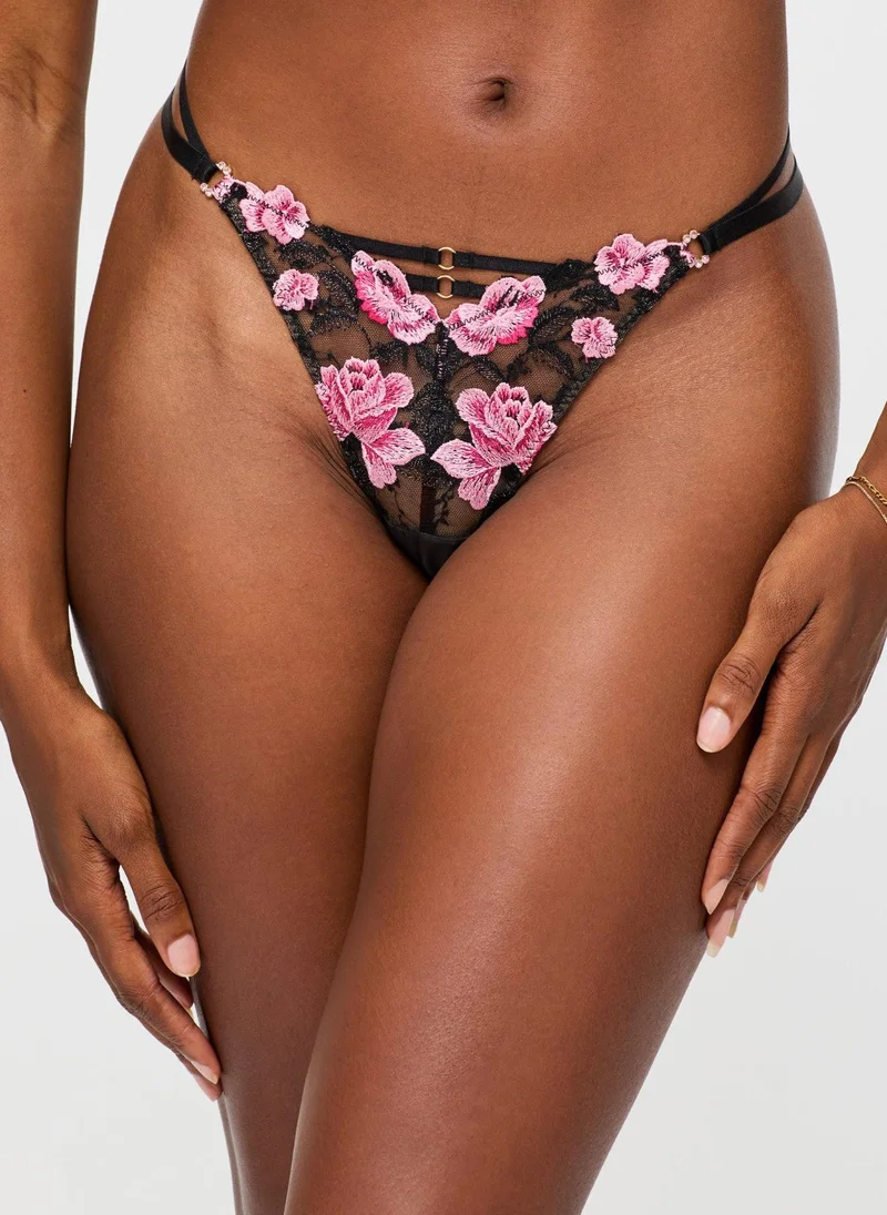 Ann Summers Black/Pink Ann Summers Everlasting Love String for Women | Best Price UAE