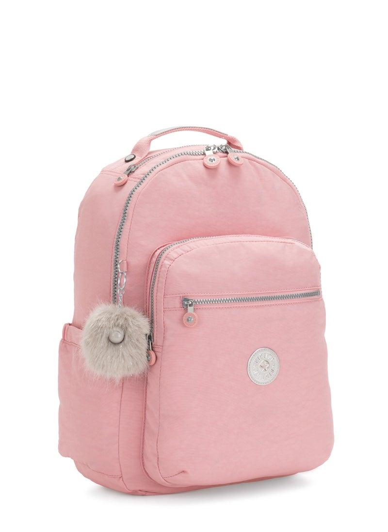 kipling Seoul School Large Backpack with Separate Laptop Compartment Bridal Rose  - Image 5