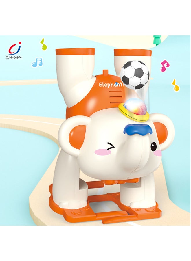 Generic - Electric Kidsren's Educational Blowing Ball Suspended Drumming Elephant Toy Baby Universal Music Elephant Boy Baby Girl-Color:CJ-4484974 - Image 1