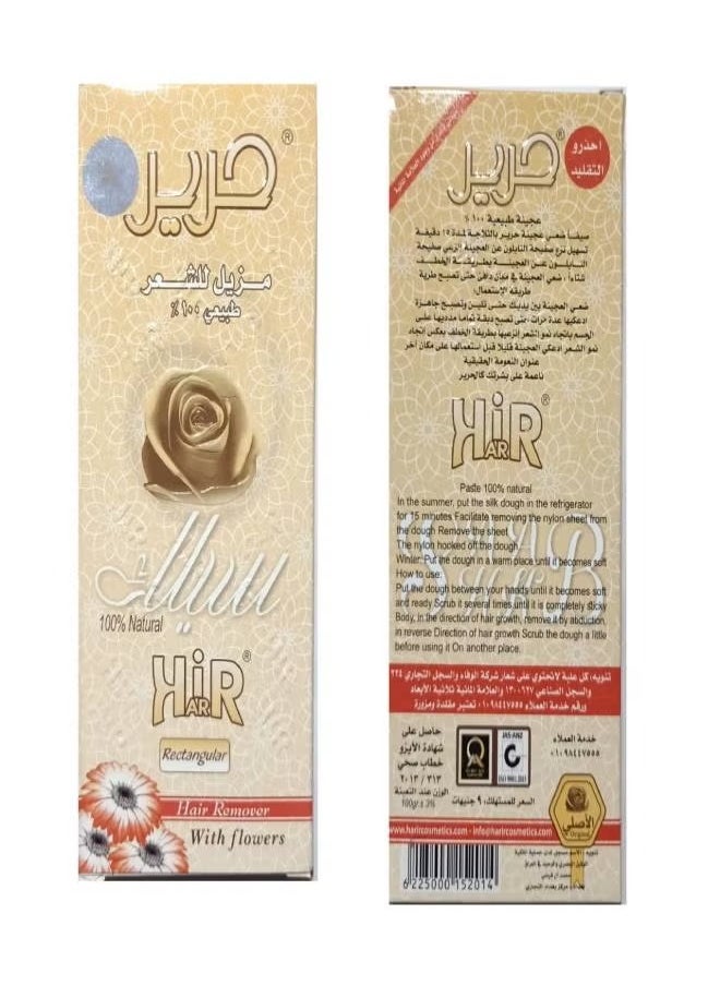 حرير مزيل للشعر بتصميم مستطيل 90جرام  - Image 1