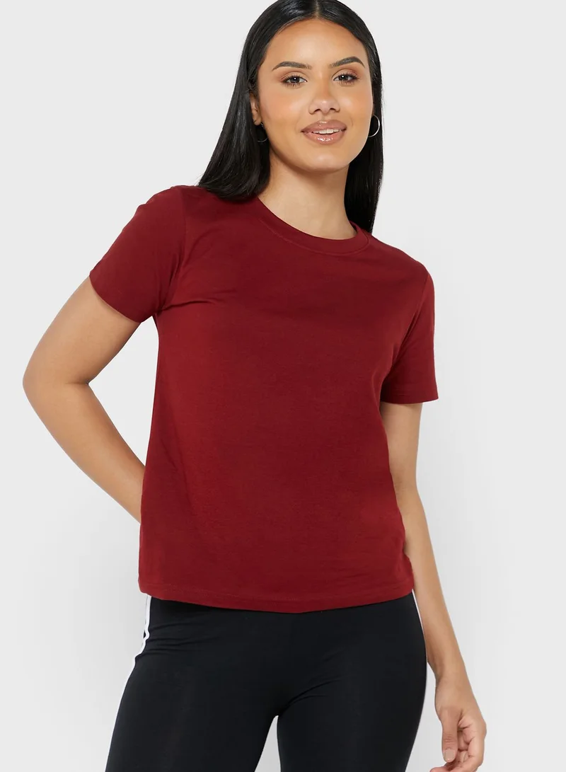 Ginger Basics 5 Pack Essential Crew Neck T-Shirt