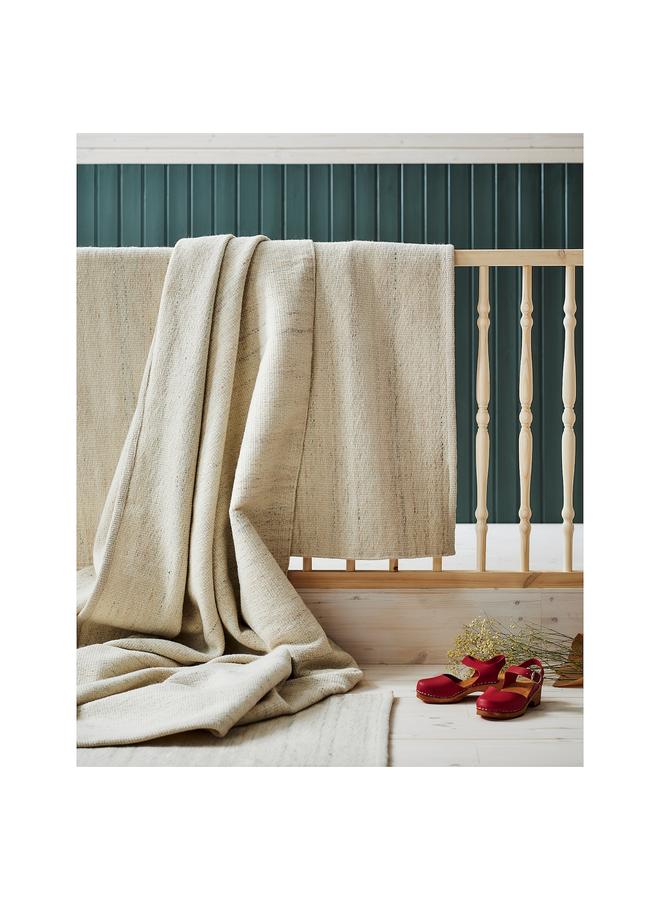 Zaboon Rug, flatwoven, beige, 80x200 cm - Image 5