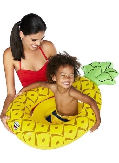Big Mouth Pineapple Inflatable Kids Float  - Image 3