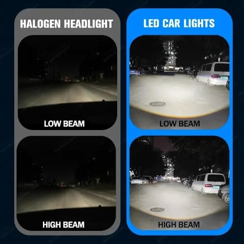 Durvient.com® Mini Projector With Sharp Cut-Out For Car Motorcycle Headlight 38W | 6000K | White | H4/HS1/H19 | Pack of 1 LED - Image 3