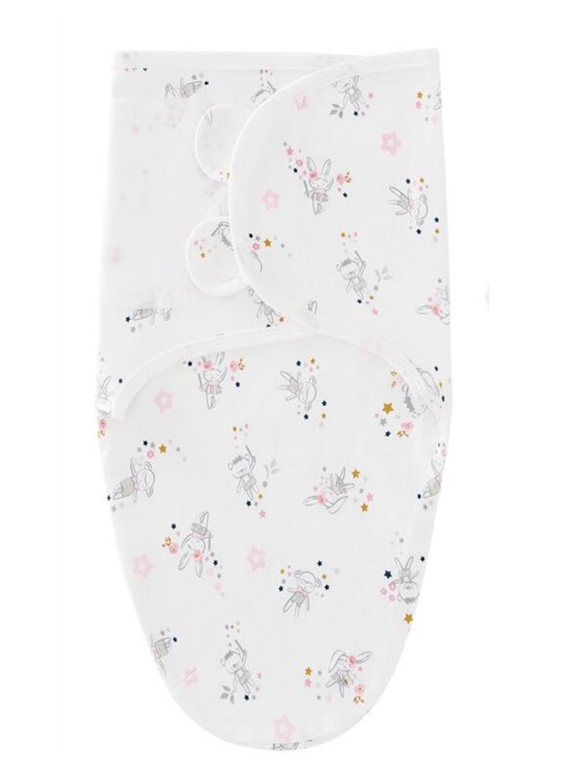 Generic Newborn swaddle comfortable sleeping bag with hood set delivery room swaddle  - Image 3