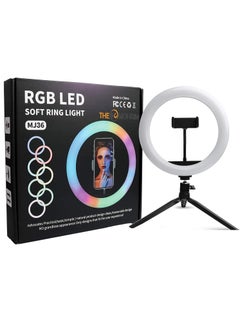 MJ-36 RGB Colors LED Ring Light for Camera Smartphones - pzsku/ZE4910447215FE2076EB7Z/45/_/1733830813/24d4ee2e-da27-431e-8317-b73598a35dec