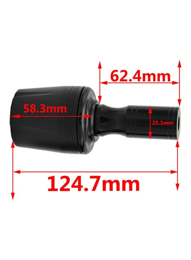 NIBEMINENT 2-Piece Motorcycle Frame Sliders Anti Crash Protector  - Image 3