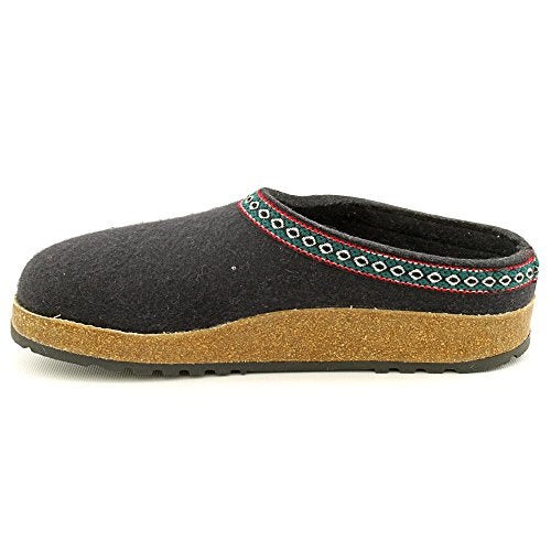 Haflinger Unisex GZ15 Clog,Black,37 EU (6 M US Women's) - Image 4