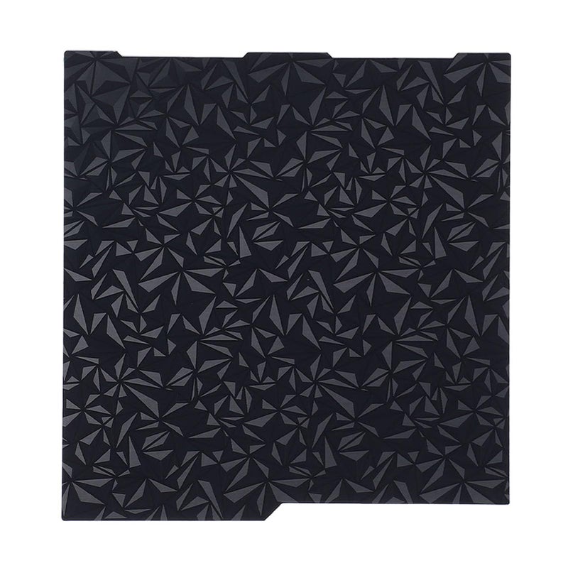 Flexible PET Carbon Fiber Print Bed 256x268mm Two Distinct Patterns PEO Surface for Kobra 3 3D Printer - Image 2