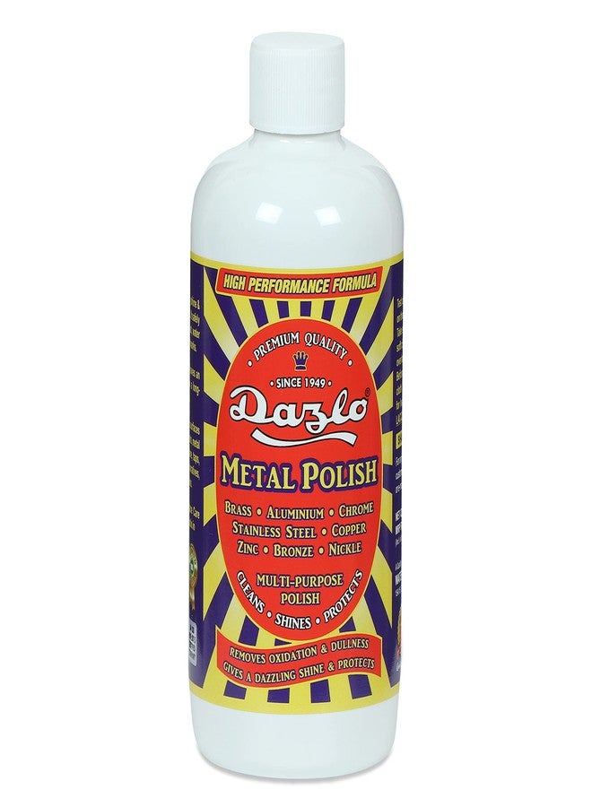 Dazlo Metal Polish (330g) - For Shining & Cleaning Brass, Copper, Aluminium, Chrome, Stainless Steel, Zinc, Nickel, Bronze, Pewter & Fibreglass - Image 1