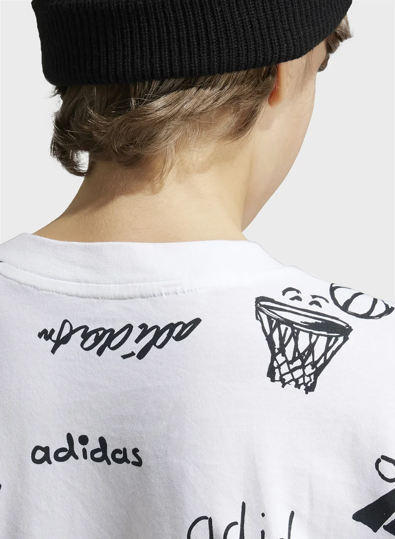 Adidas Youth Brand Love T-Shirt