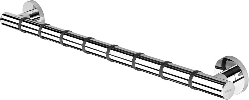 Croydex AP530741 Grab N Grip 680 mm Safety Support Rail Straight Heavy Duty Grab Bar for Bathroom - Image 1