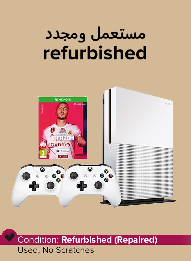 Microsoft Refurbished - Xbox 1S 1TB Gaming Console With 2 Wireless Controller And FIFA 20 - Image 1
