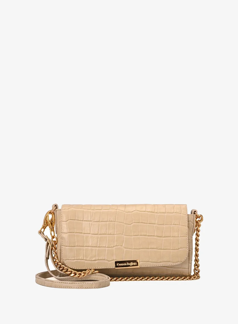 Carmen Steffens Baguette Bag Off-white