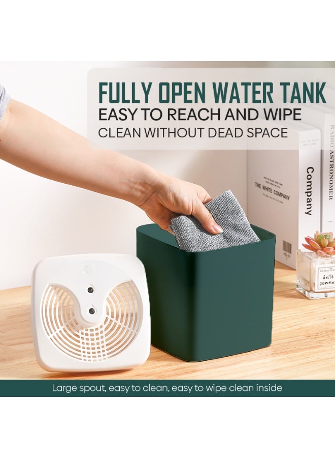 ARABIQO 3L Top-Fill Cool Mist Humidifier for Bedroom, Dual 360° Spray Ultrasonic Air Humidifier & Aroma Diffuser with Night Light, Essential Oil Function, Quiet Operation, 12H Runtime, Auto Shut-Off - Image 4