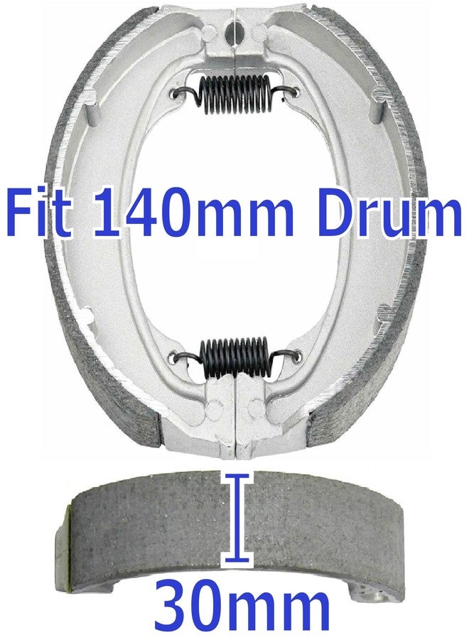 Master Chen Rear Brake Shoes for Honda TRX250EX Sportrax 250 2001-2008 - TRX250X 2009-2020 - TRX250 TE/TM Recon 250 ES 1997-2021 - GB500 1989-1990 Brakes Drum 340 MC0249 - Image 2