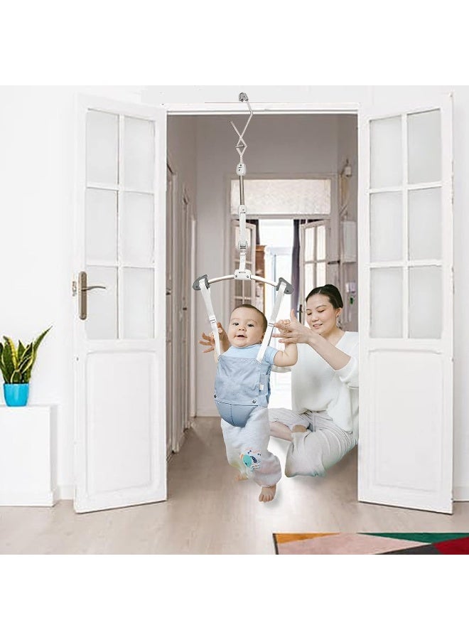 HI SUYI Baby Door Jumpers and Bouncers Exerciser Set with Door Clamp Adjustable Strap for Toddler Infant 6-24 Months CPC & CE Certified - Image 2