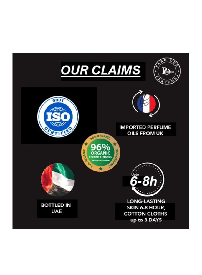 PARO OUD مايدان I 50 مل I بارو عود I عطر شتوي I مجموعة الخريف/الشتاء I عطر موسمي I عطر زفاف I للاستخدام طوال اليوم I طويل الأمد I منعش I شرقي I ماء عطر I عطر للجنسين - Image 5