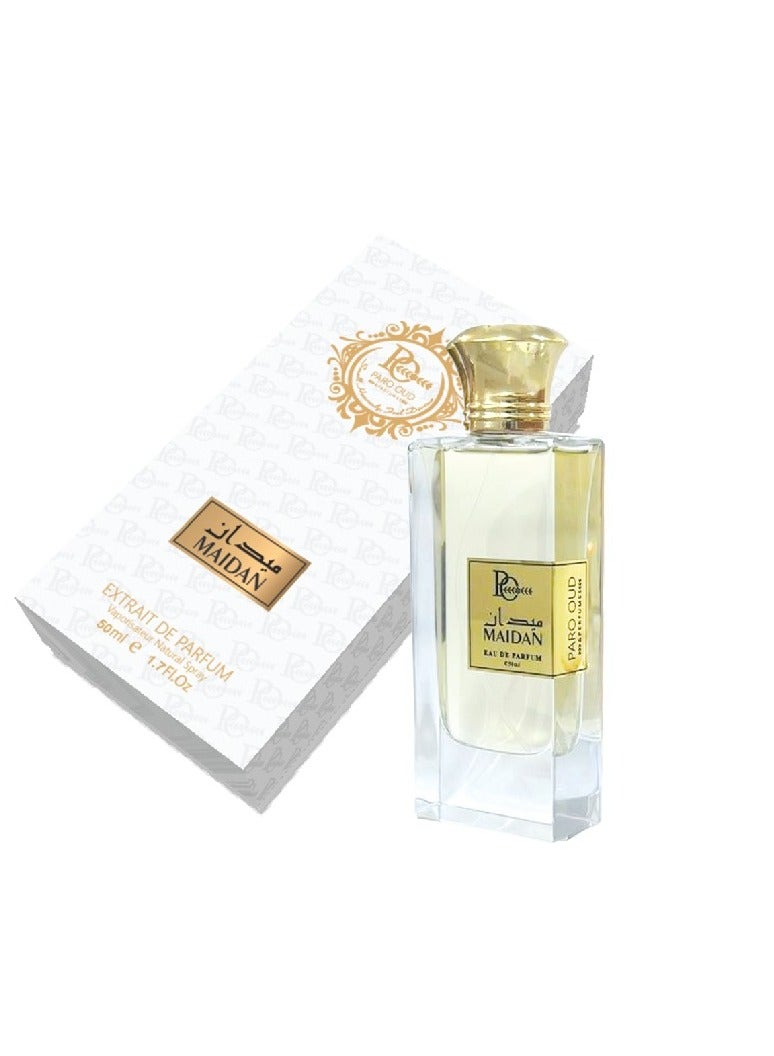 PARO OUD مايدان I 50 مل I بارو عود I عطر شتوي I مجموعة الخريف/الشتاء I عطر موسمي I عطر زفاف I للاستخدام طوال اليوم I طويل الأمد I منعش I شرقي I ماء عطر I عطر للجنسين - Image 1