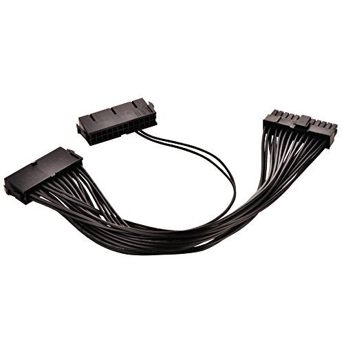 Optimal Shop 24 Pin Main Second Dual PSU ATX Power Supply Motherboard Adapter Cable - Image 3