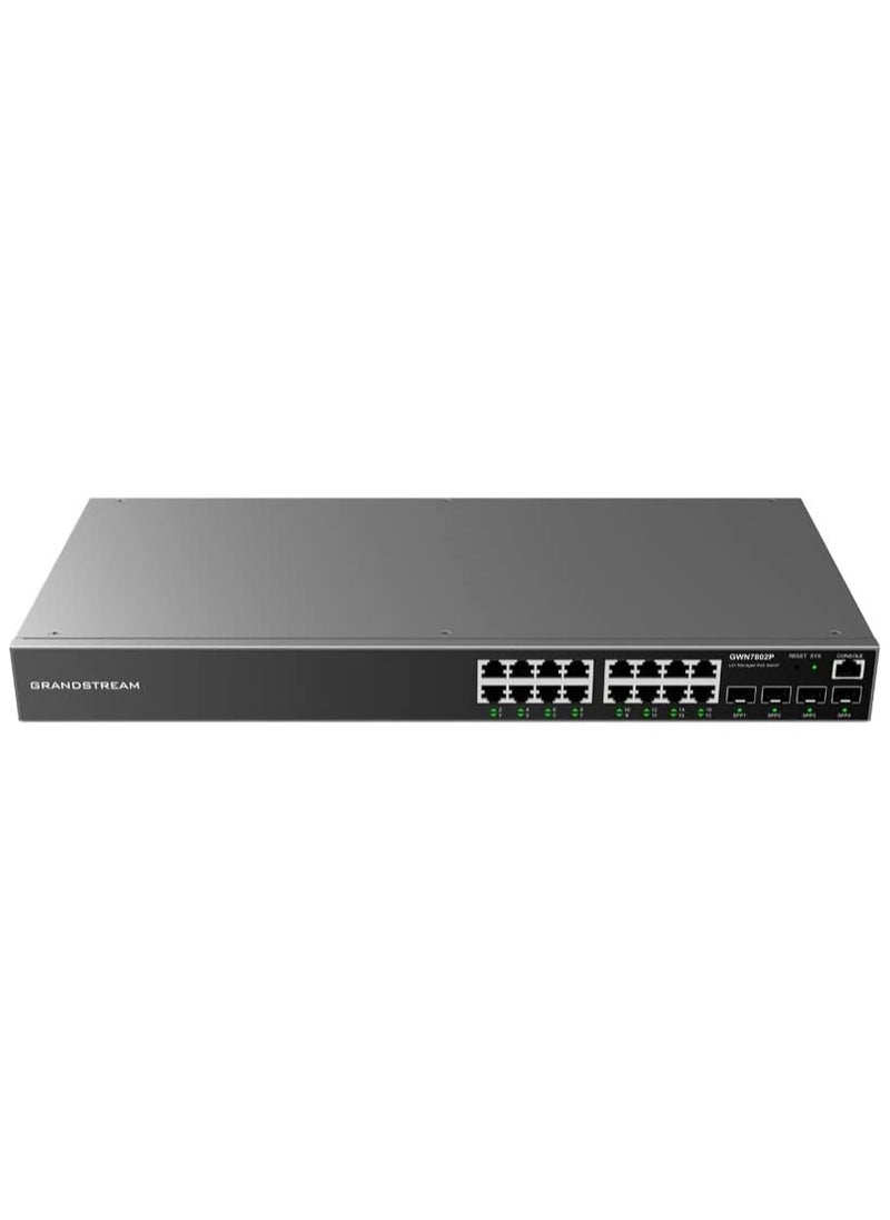 Grandstream Grandstream GWN7802P Enterprise Layer 2+ Managed Network Switch 