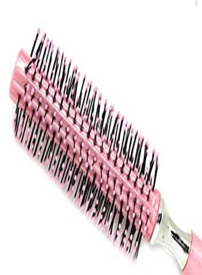 KYNA Professional Round Hair Brush Soft Bristle Comb With Strong Handle Grip For Home And Salon Use Random Colours - Image 5