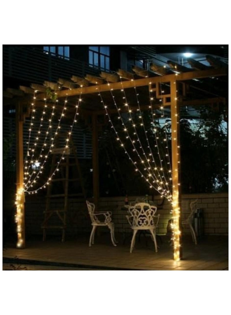 ماركة غير محددة شريط اضاءة بتصميم شلال ب240 ضوء 2*3م  - Image 2