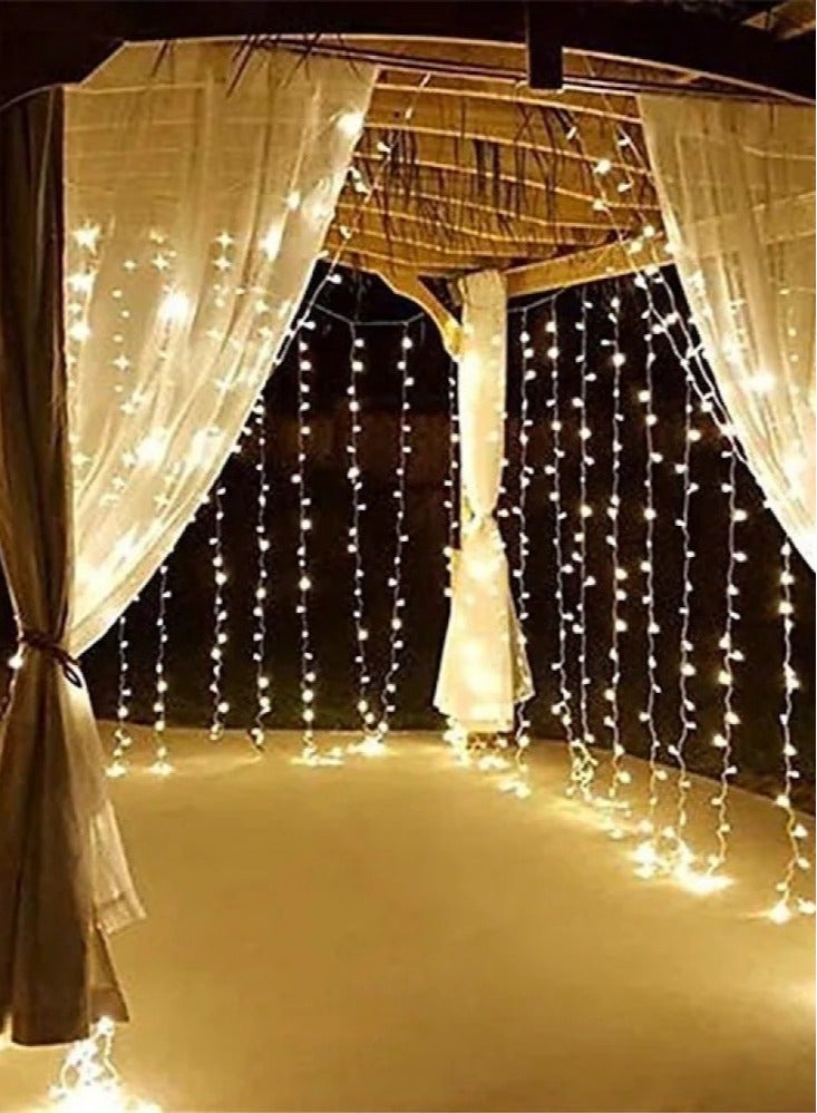 ماركة غير محددة شريط اضاءة بتصميم شلال ب240 ضوء 2*3م  - Image 1