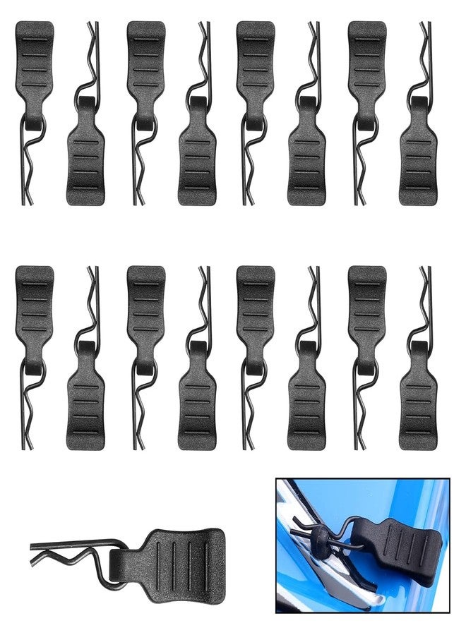 HobbyPark 50pcs Mini Clips R Pins with Pull Tabs for 1/24 1/28 1/36 Scale Micro Cars Compatible with Axial SCX24 Deadbolt 90081 B17 Betty Wrangler JLU CRC - Image 1