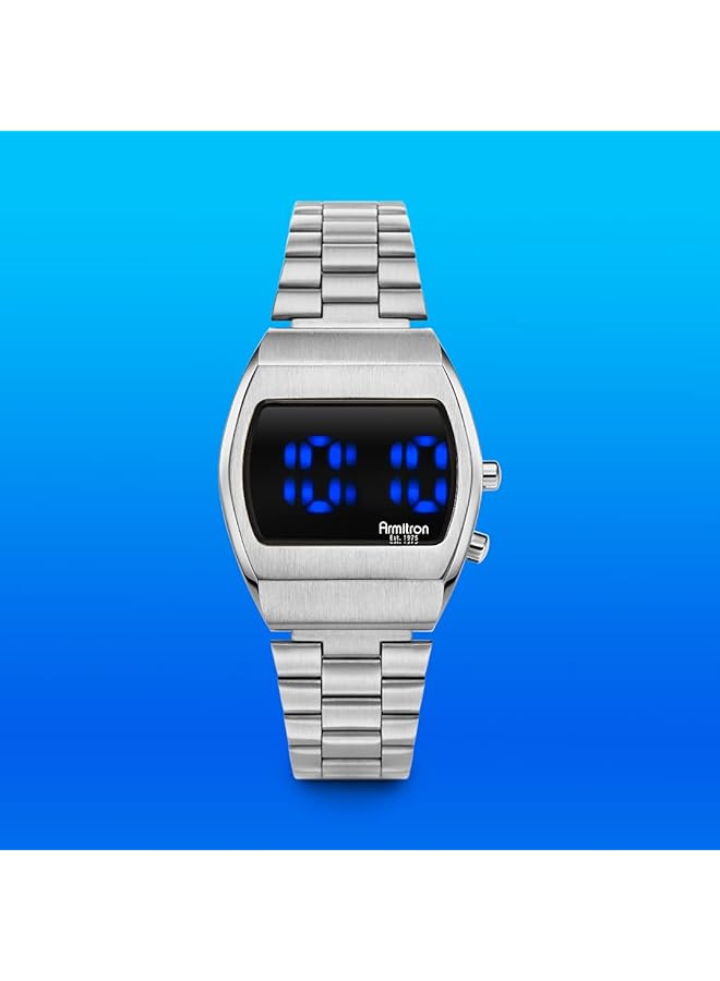 Armitron Sport Retro Men Digital Bracelet Watch 40 8475 - Image 4