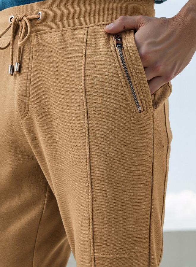 ايكونيك بنطلون جوجر بقصة ضيقة مع رباط وجيوب - Image 4