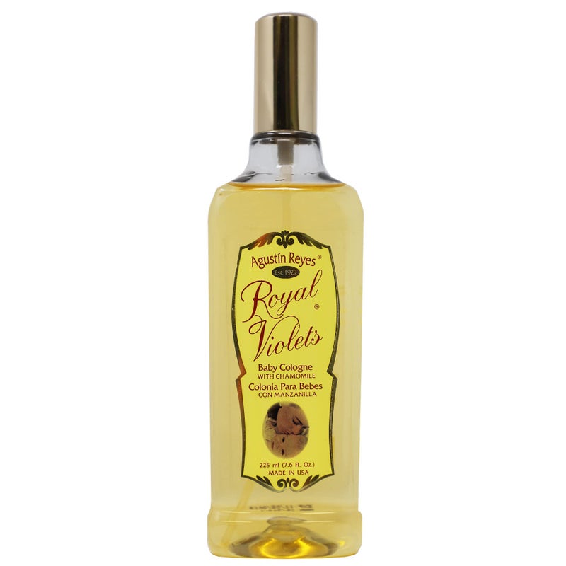 Royal Violets Baby Cologne, with Chamomile to Gently Refresh Your Baby, Delicate Scent, 7.6 Fl Oz, Spray Bottle. - Image 1
