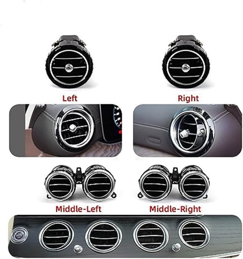QASULER AC Vent Grille for E Class W213 - Image 2