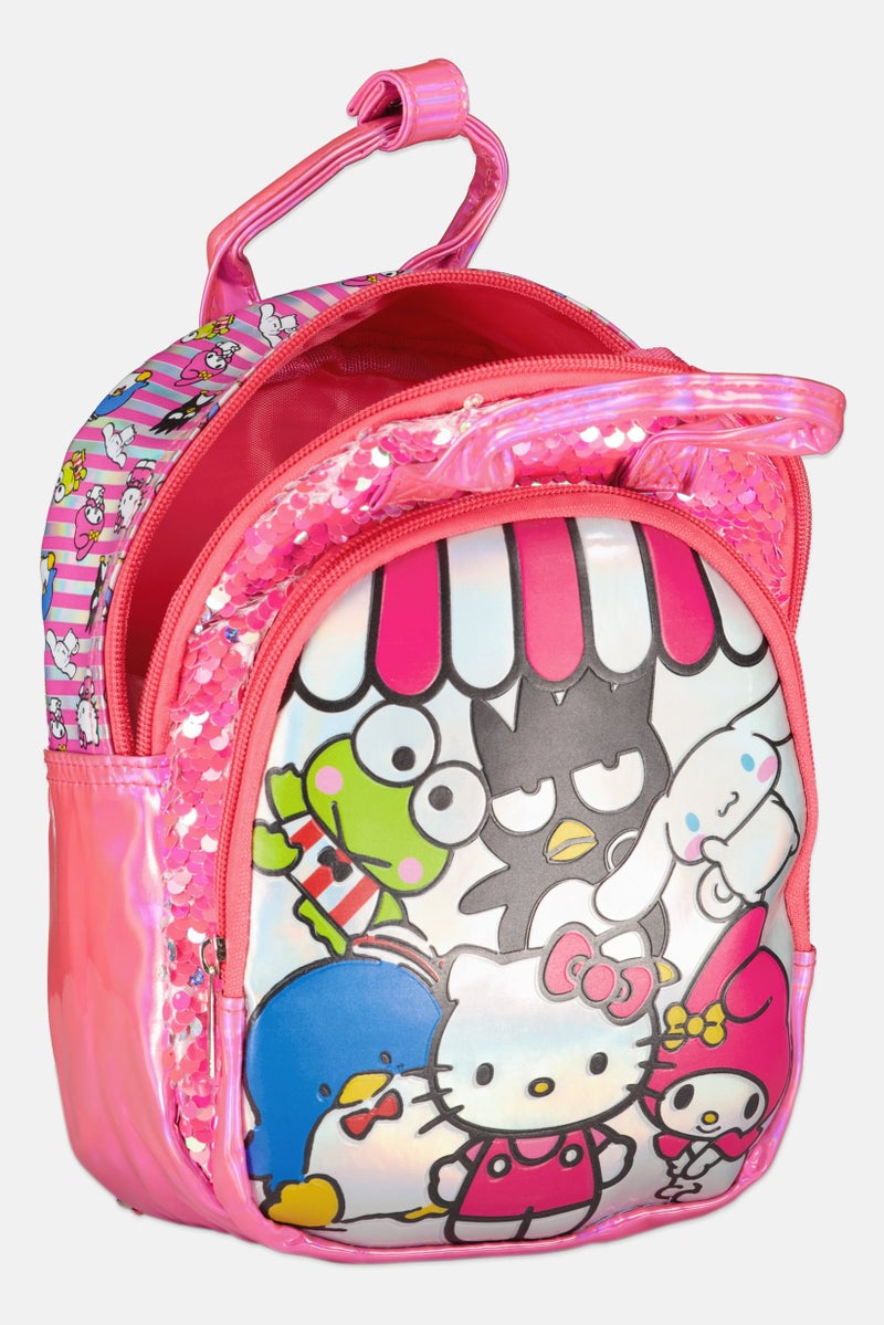 Hello Kitty حقيبة ظهر بنات للأطفال بطباعة جرافيك، متعددة الألوان - Image 3
