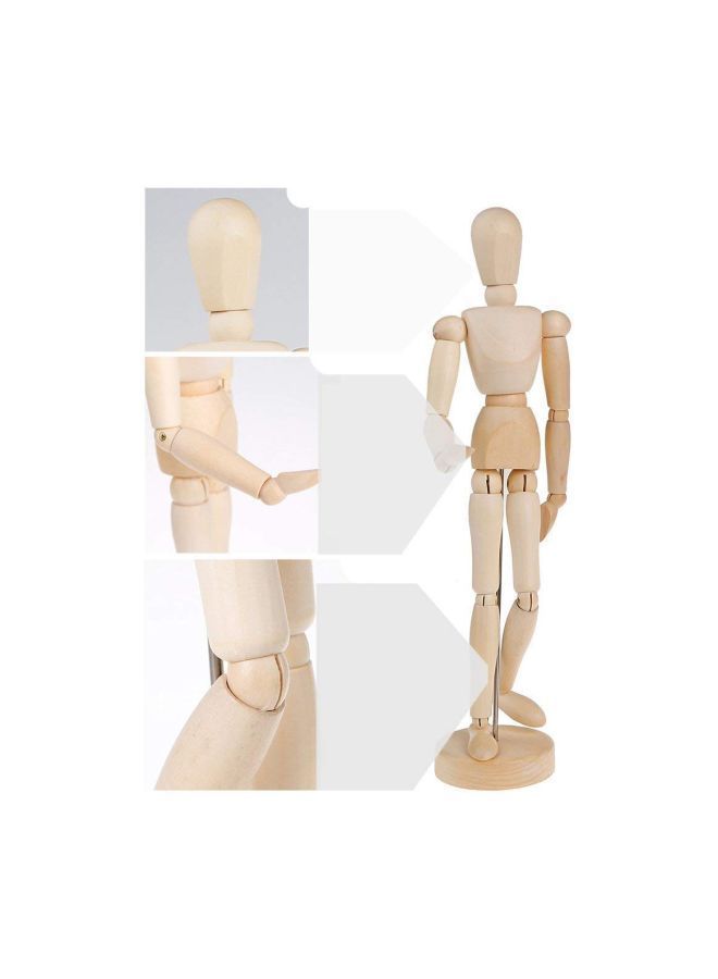 NIBEMINENT Flexible Joints Mannequin Figures Doll Model 20centimeter - Image 2