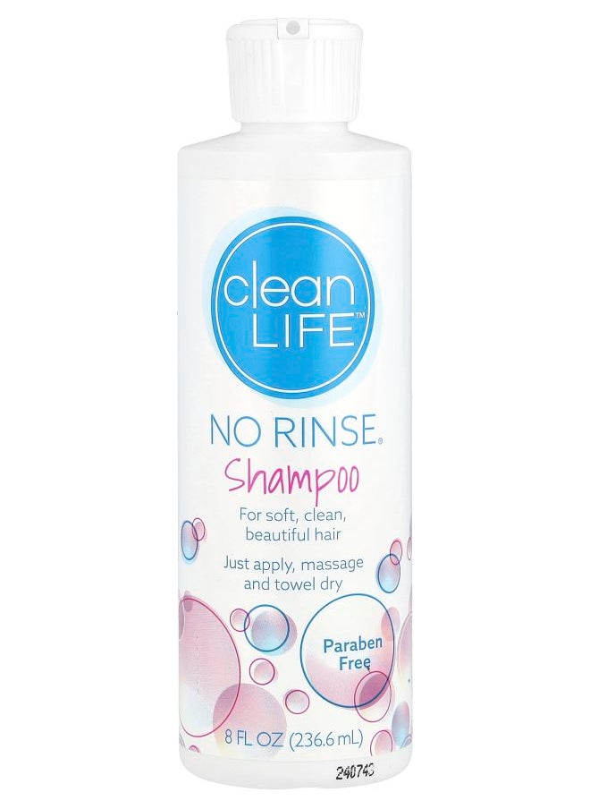 CleanLife - No Rinse® Shampoo 8 fl oz (236.6 ml) - Image 1