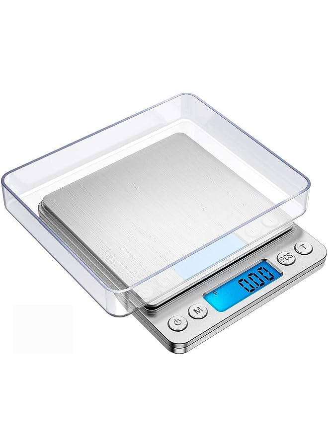 PROMASS Digital Kitchen Scale Mini Pocket Stainless Steel Precision Jewelry Electronic Balance Weight Gold Grams - Image 1
