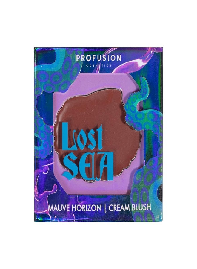 Profusion Cosmetics Sea Witch Cream Blush, Channel Your Inner Siren for Mesmerizing Look, Get Mermaid Glow and Achieve Stunning Cheek Color with Sea Witch Cream Blush (Mauve Horizon, 1) - Image 1