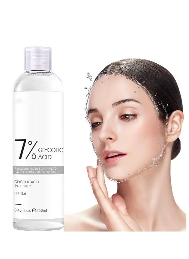 Kormesic 7% Glycolic Acid Toner Refreshing Toner Water Nourish Sooths Skin 250ml - Image 2